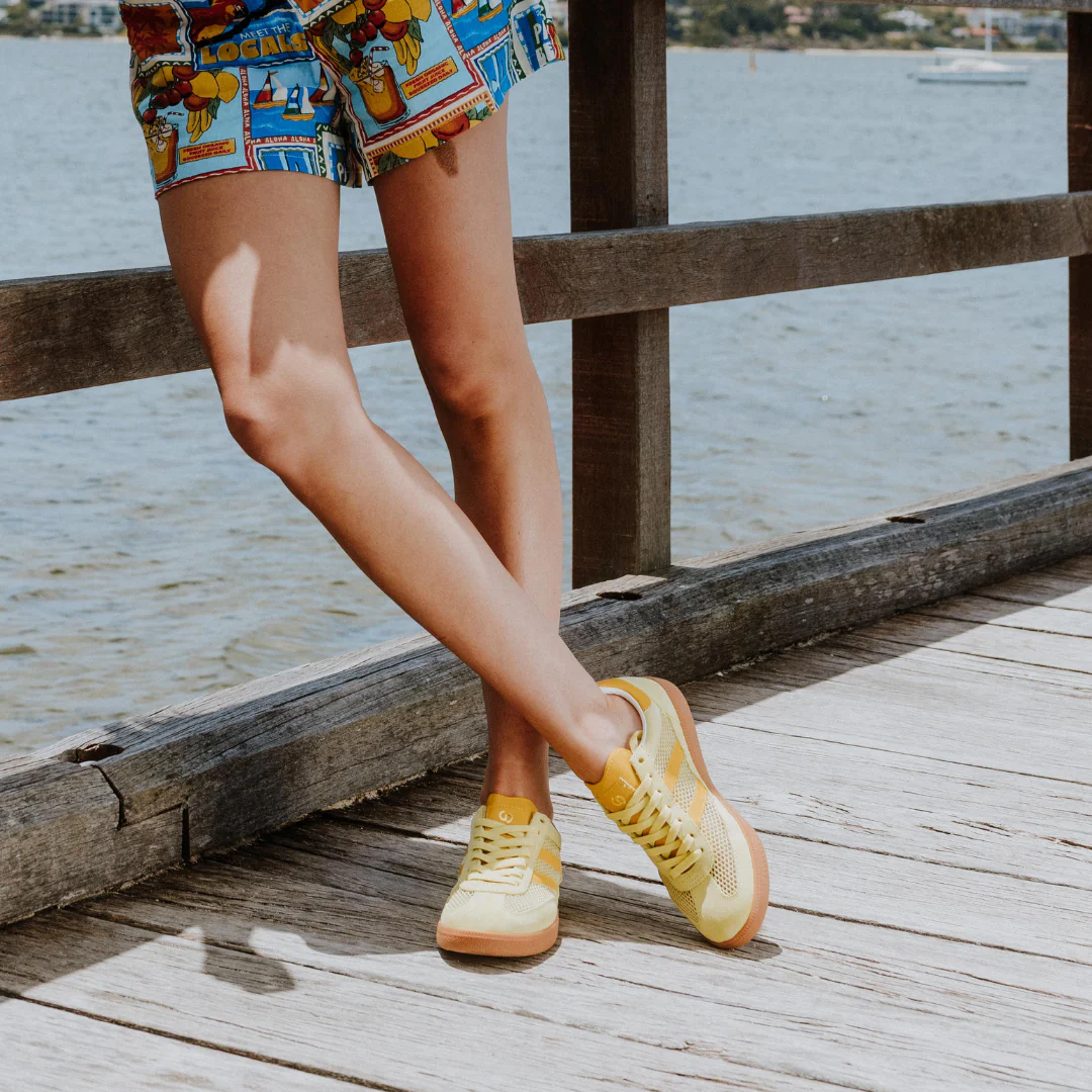 Goodsole 2001 Kindred Sneaker Light Yellow - Image 7