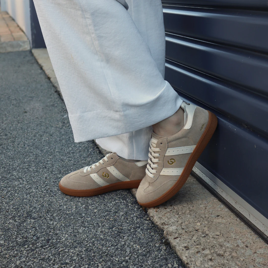 Goodsole 2001 Parallel Sneaker Tropical Taupe Suede - Image 2