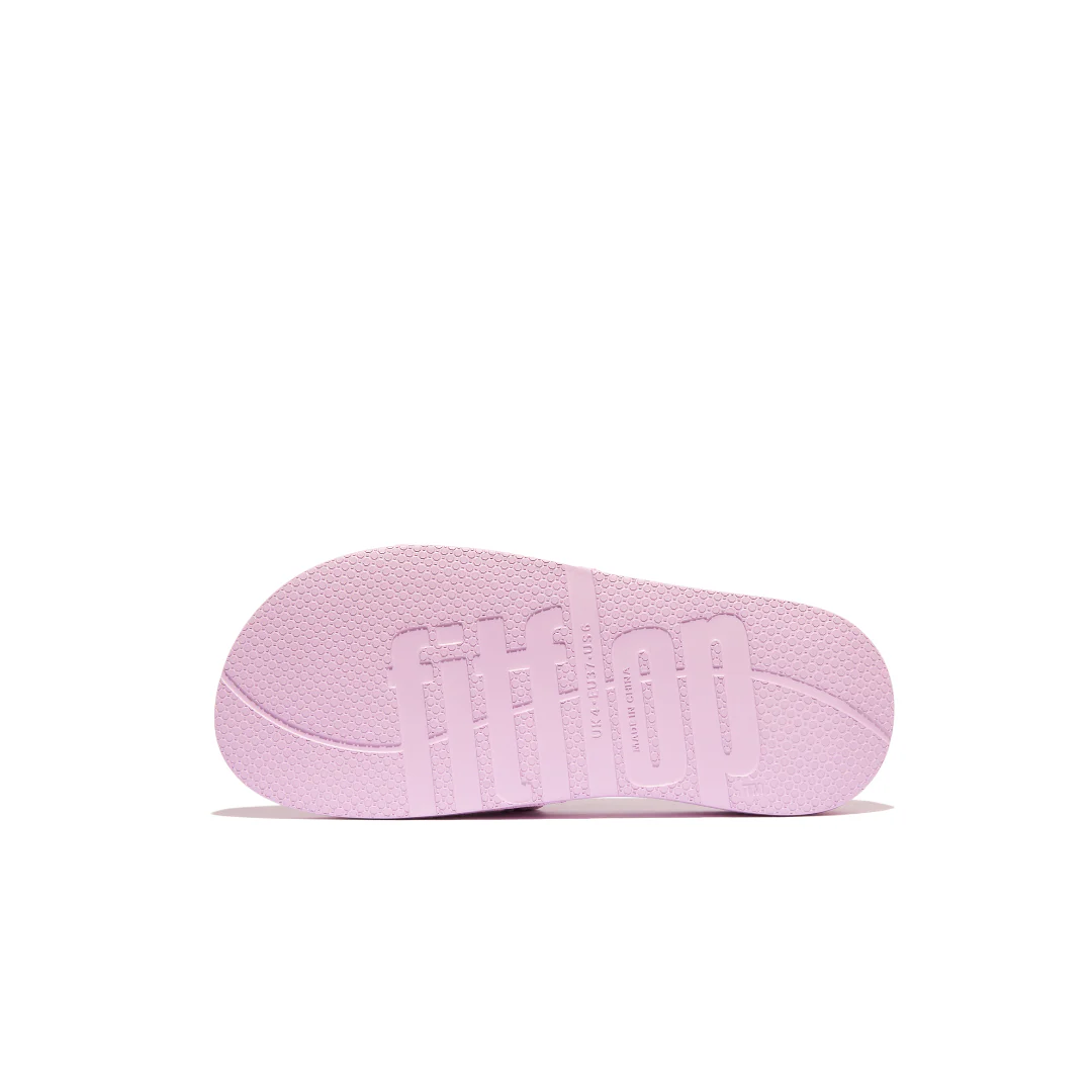 Fitflop iQushion Arrow Knit Slides Wild Lilac - Image 3