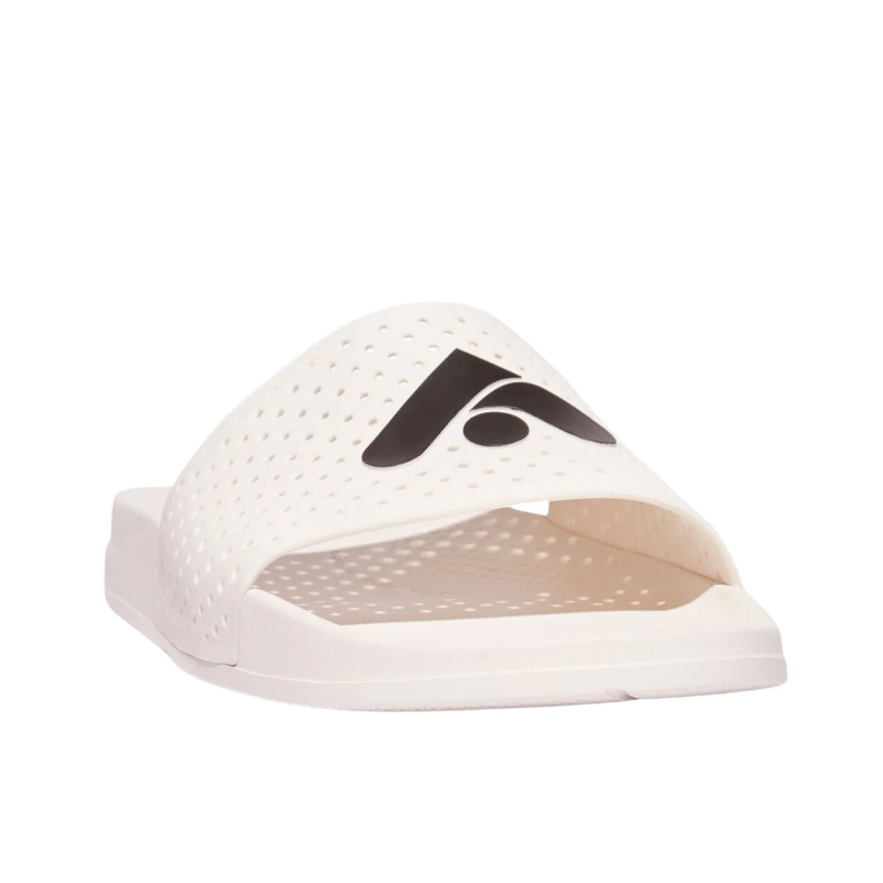 Fitflop iQushion Mens Arrow Pool Slide White - Image 4