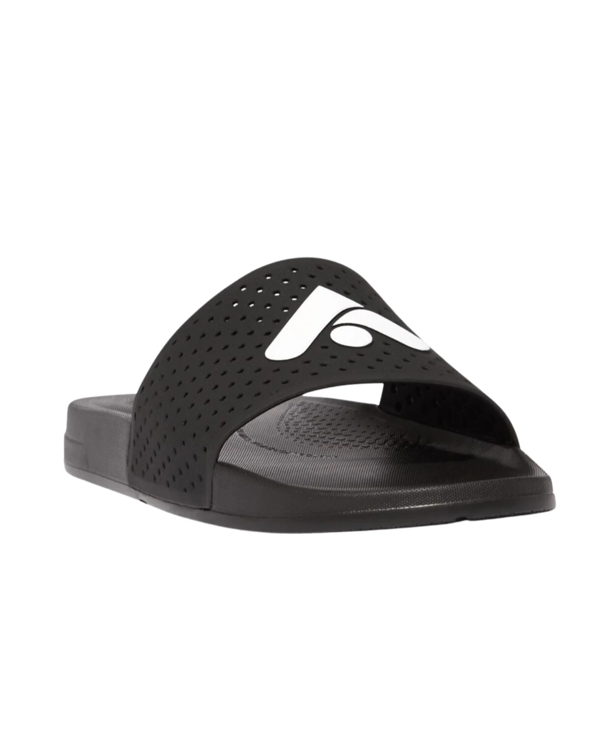 Fitflop iQushion Mens Arrow Pool Slides Black - Image 4