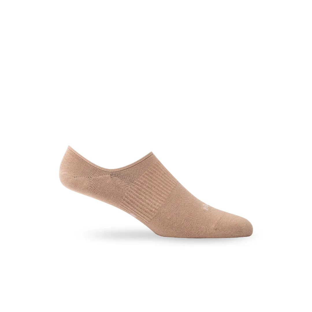 Lightfeet Invisible Low Cut Latte Unisex Socks