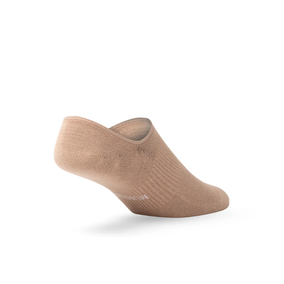 Lightfeet Invisible Low Cut Latte Unisex Socks - Image 2