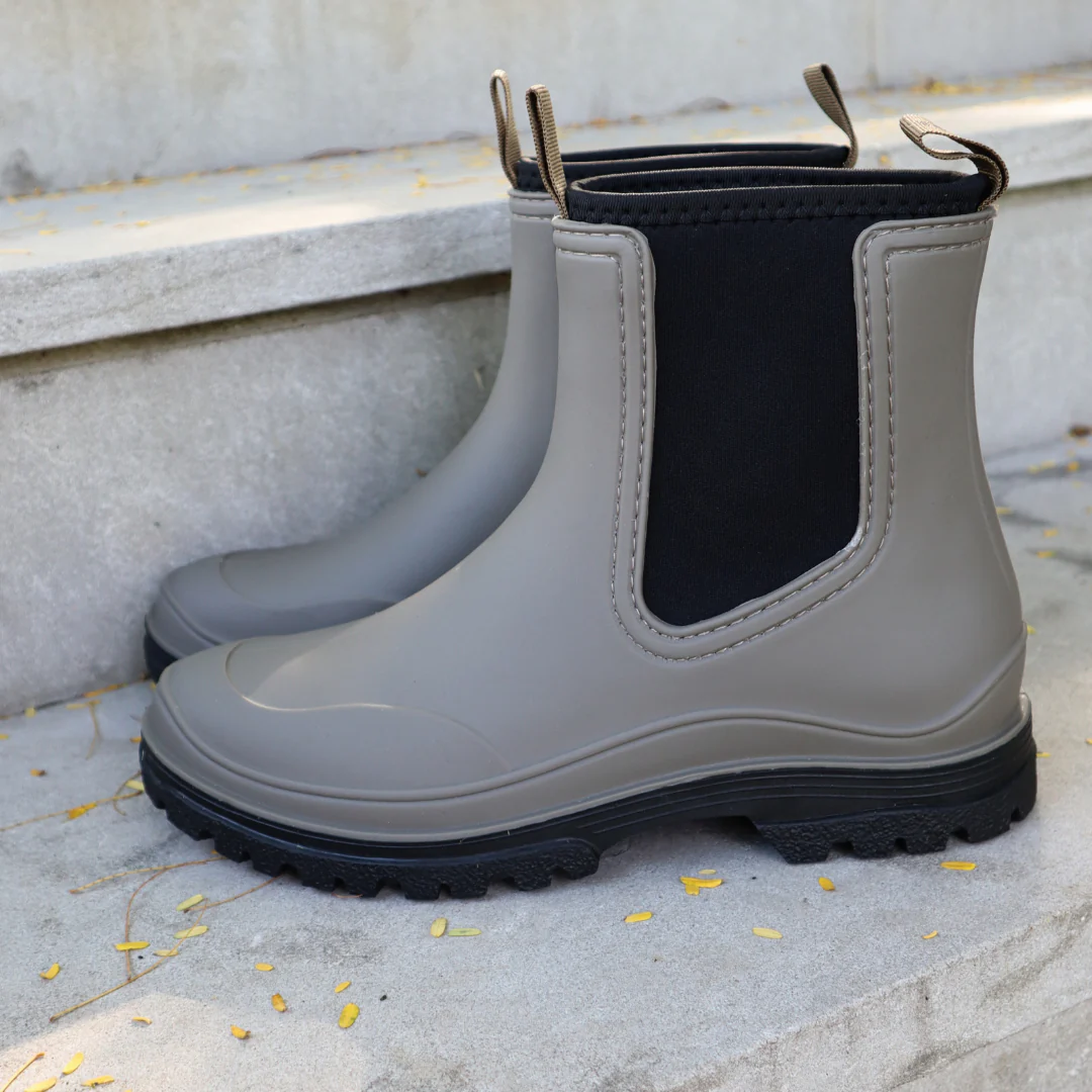 Los Cabos Amelia Khaki Boots - Image 6