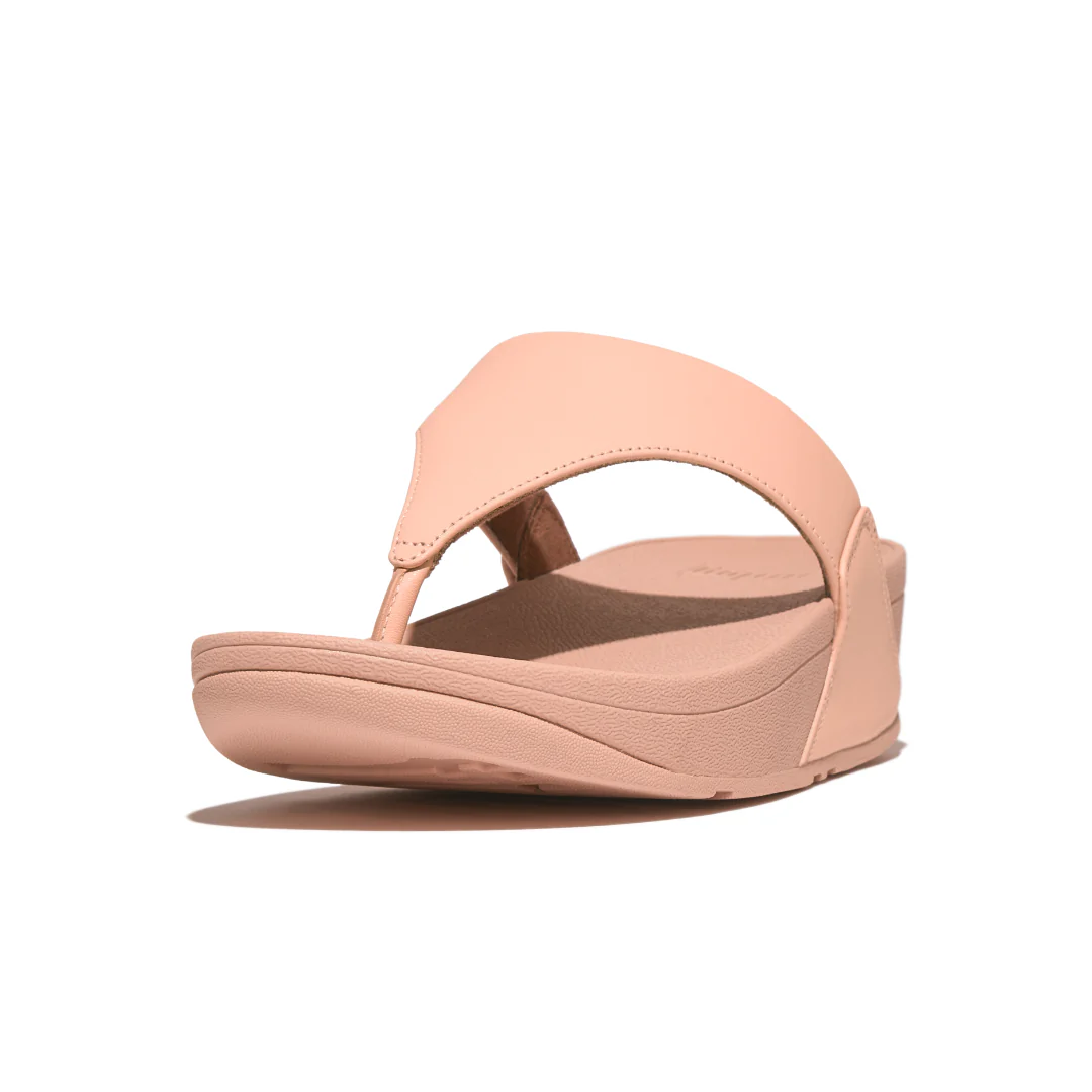 Fitflop Lulu Leather Toe Post Blush - Image 4