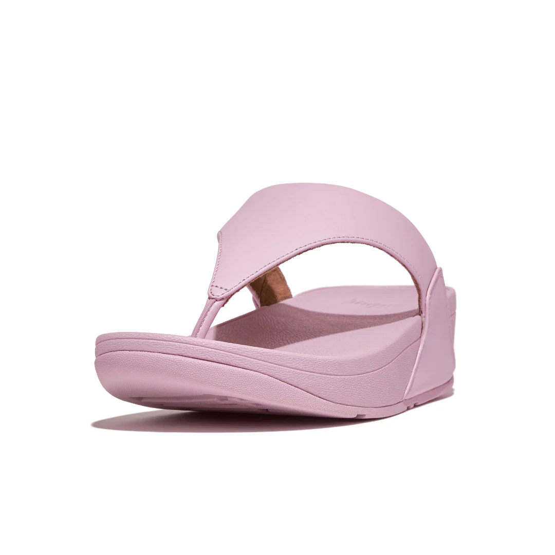 Fitflop Lulu Leather Toe Post Wild Lilac - Image 4