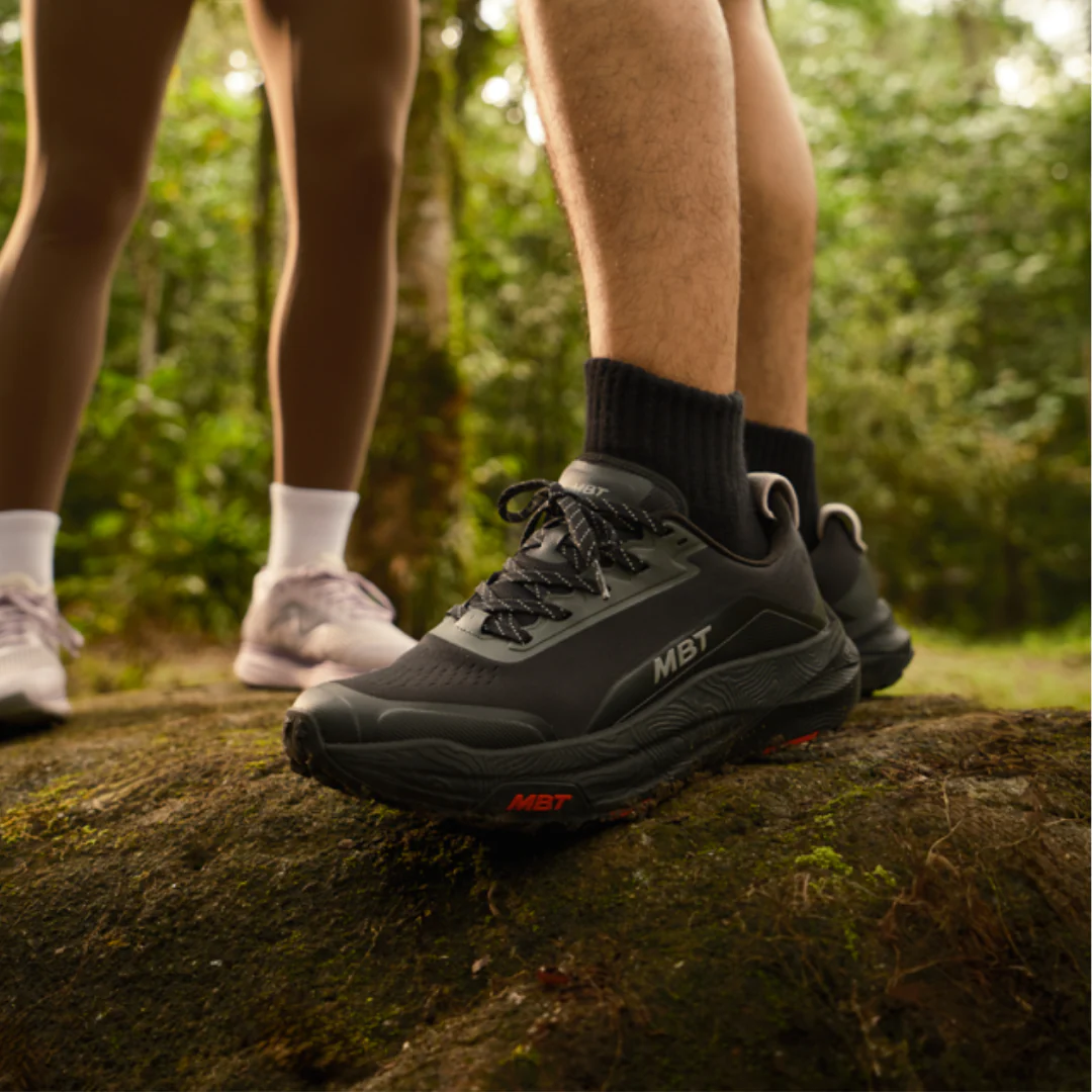 MBT Alpha 1000 Black Mens Sneakers - Image 2