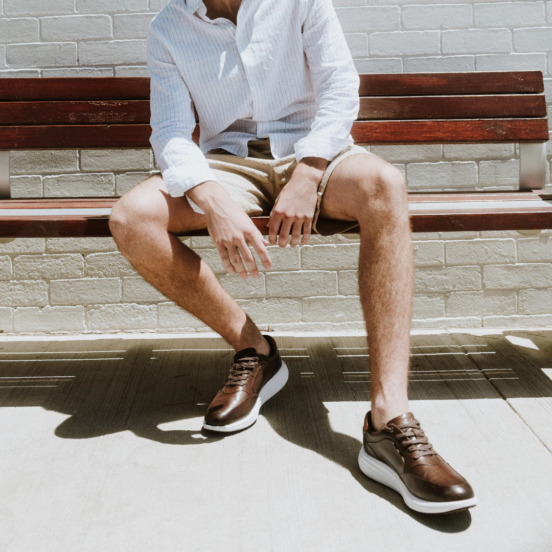 MBT Asago Brown Mens Sneakers - Image 2