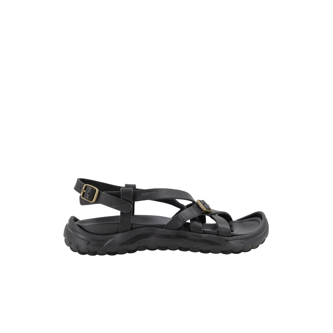 MBT Aya Black Womens Recovery Sandals