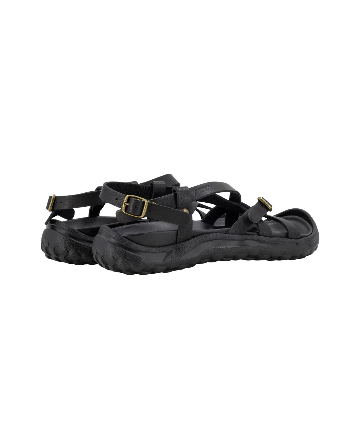 MBT Aya Black Womens Recovery Sandals - Image 4