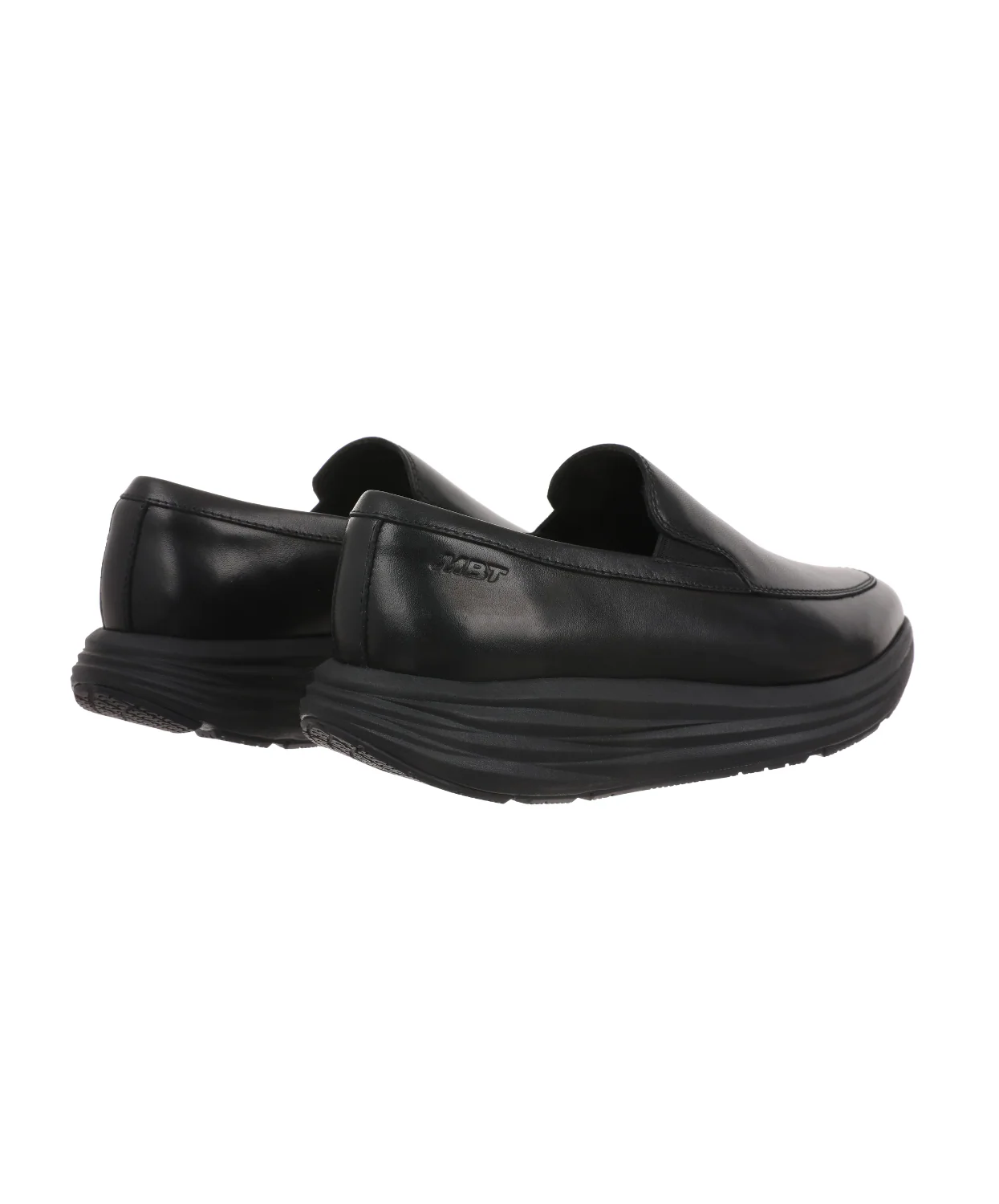 MBT Boston Slip On Black Mens Shoes - Image 4