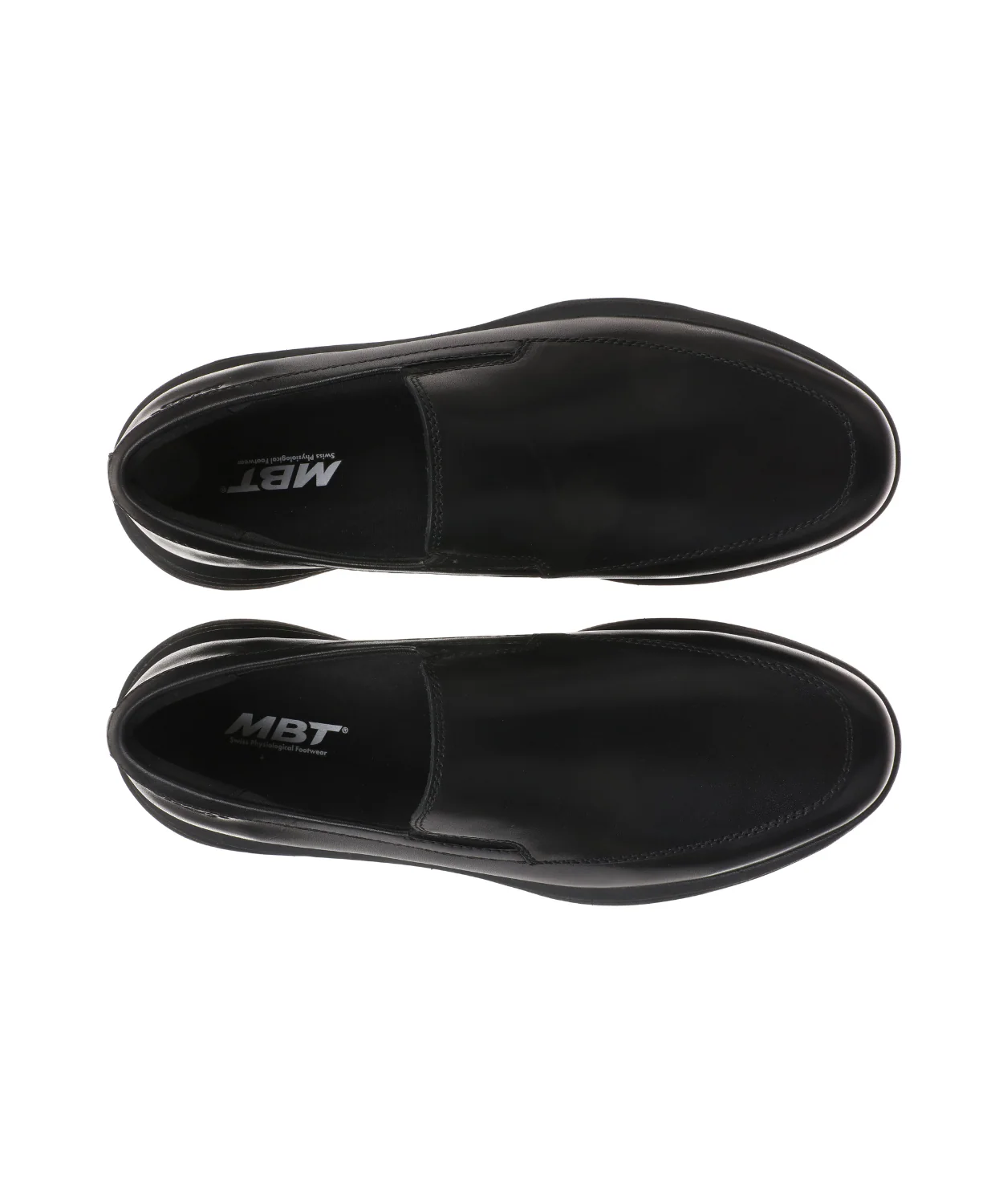 MBT Boston Slip On Black Mens Shoes - Image 5
