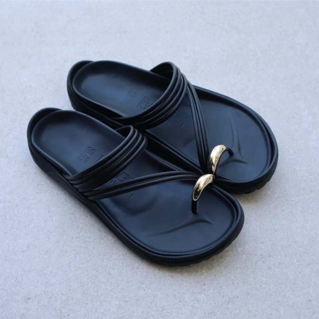 MBT Cho Black Womens Recovery Slides - Image 3