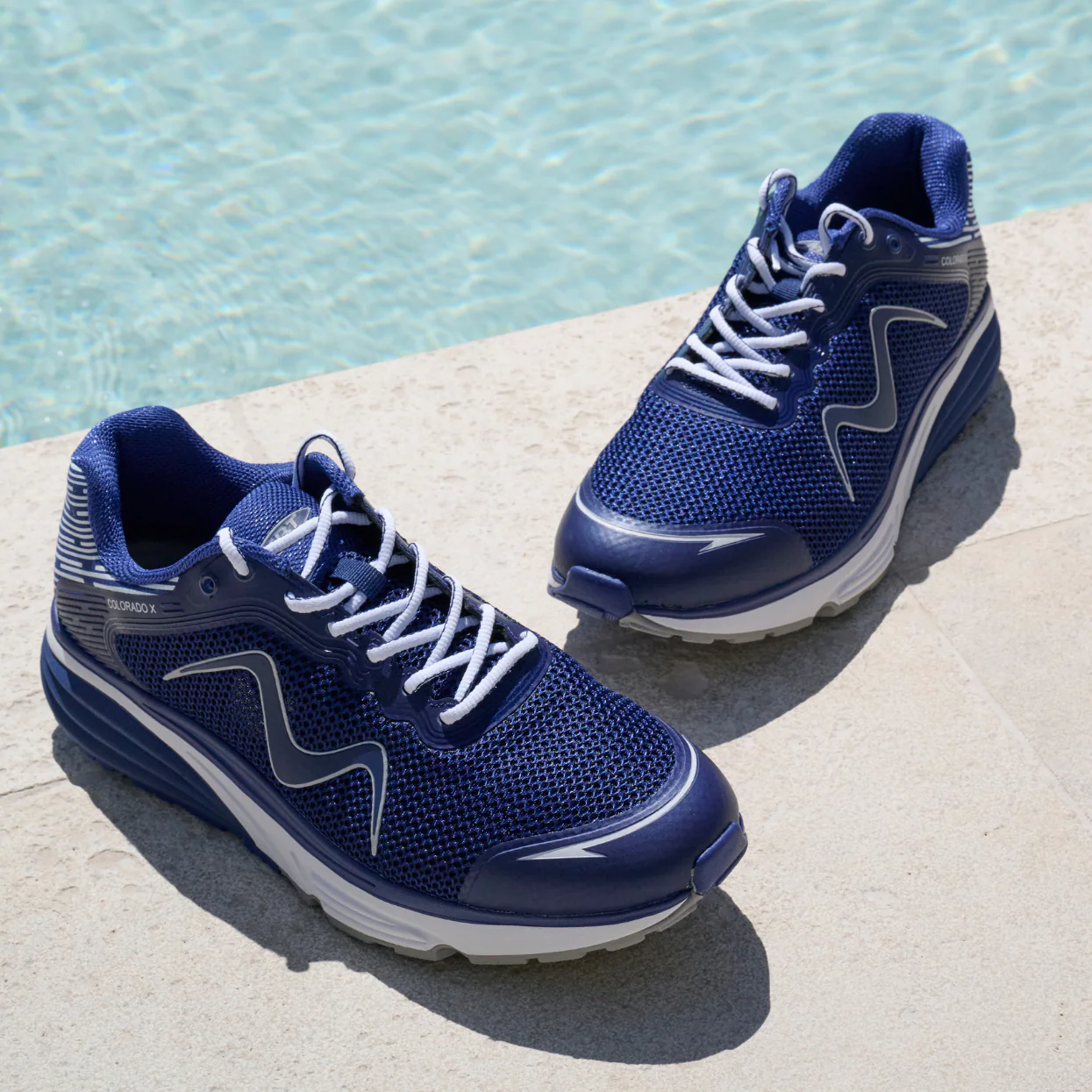 MBT Colorado X Deep Navy Mens Sneakers - Image 3