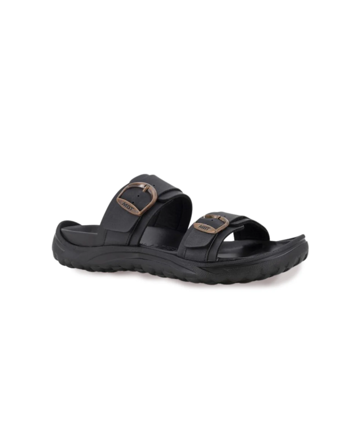 MBT Fuji II Black/Black Mens Recovery Sandals - Image 4