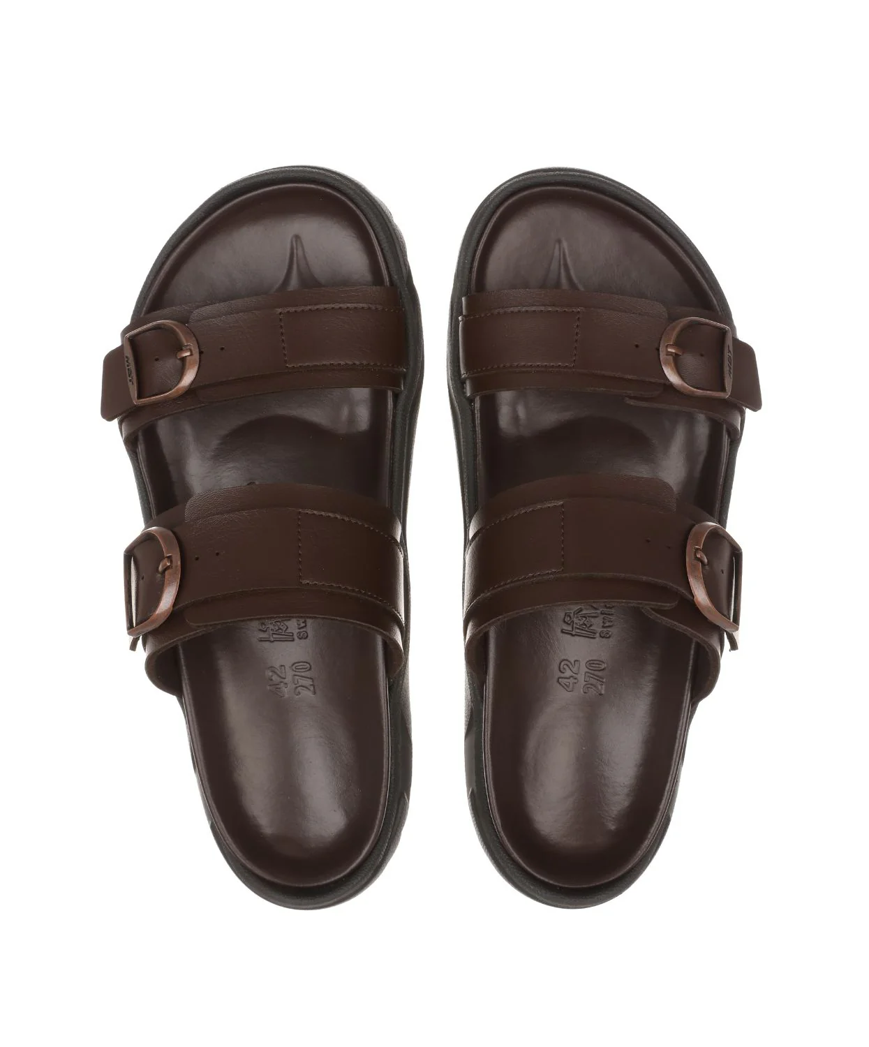 MBT Fuji II Dark Brown Mens Recovery Sandals - Image 5