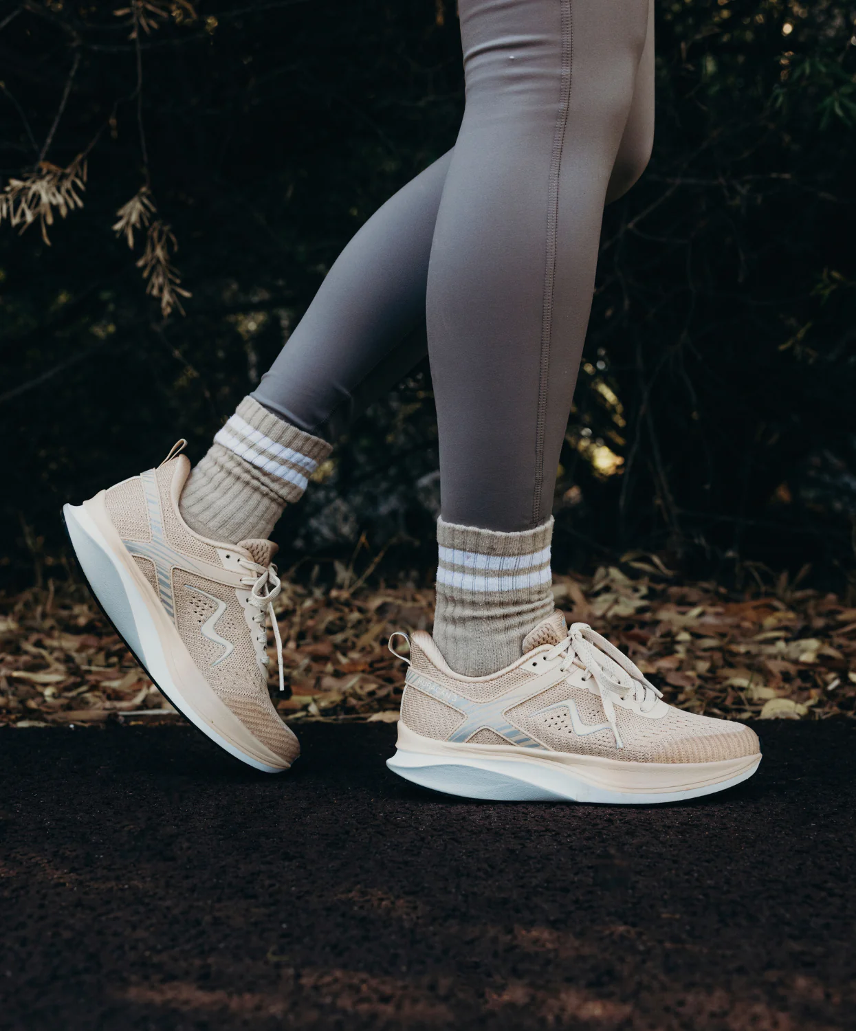 MBT Huracan 3 Lace Up Peach Womens Sneakers - Image 2