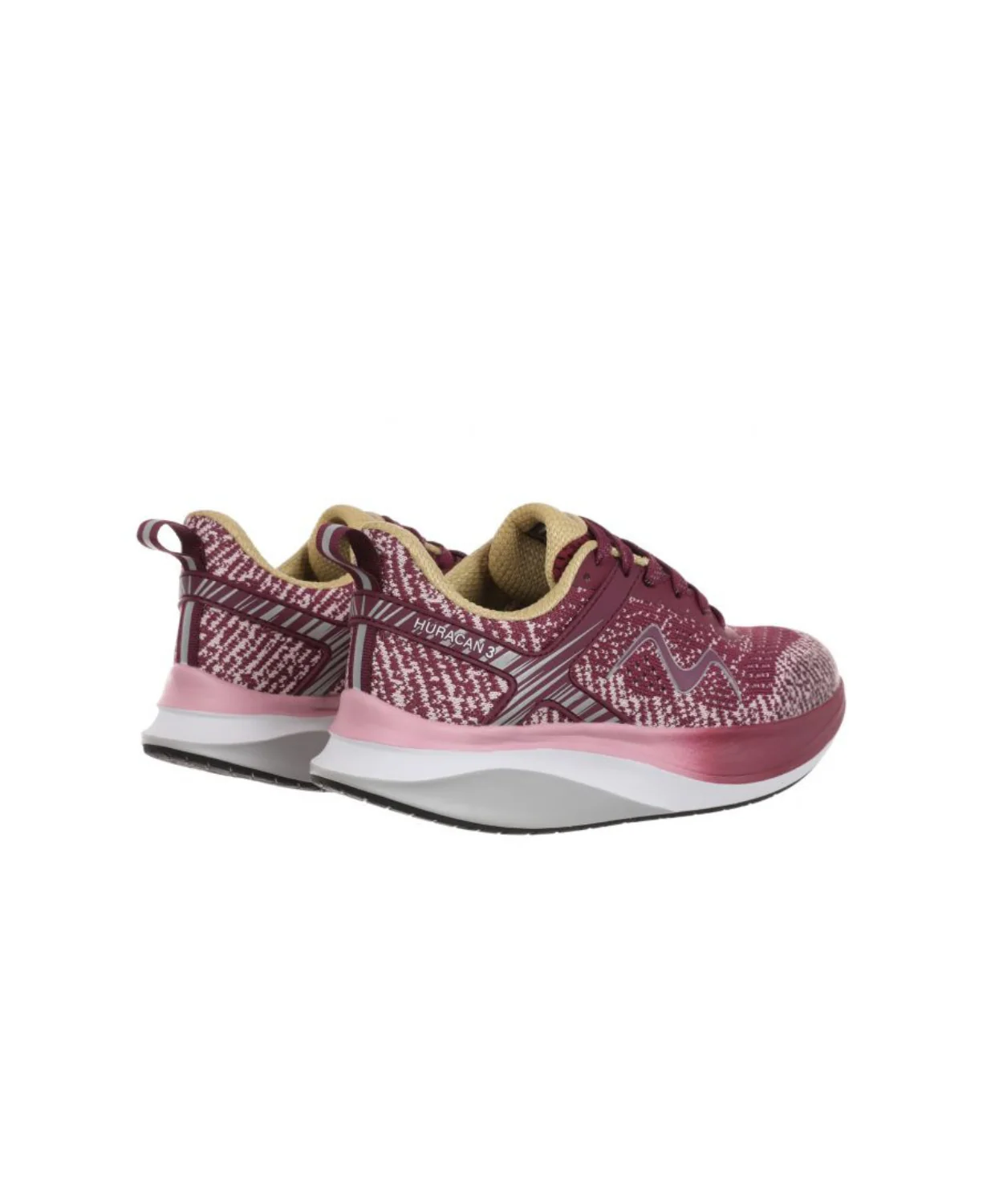 MBT Huracan 3 Lace Up Berry Womens Sneakers - Image 4