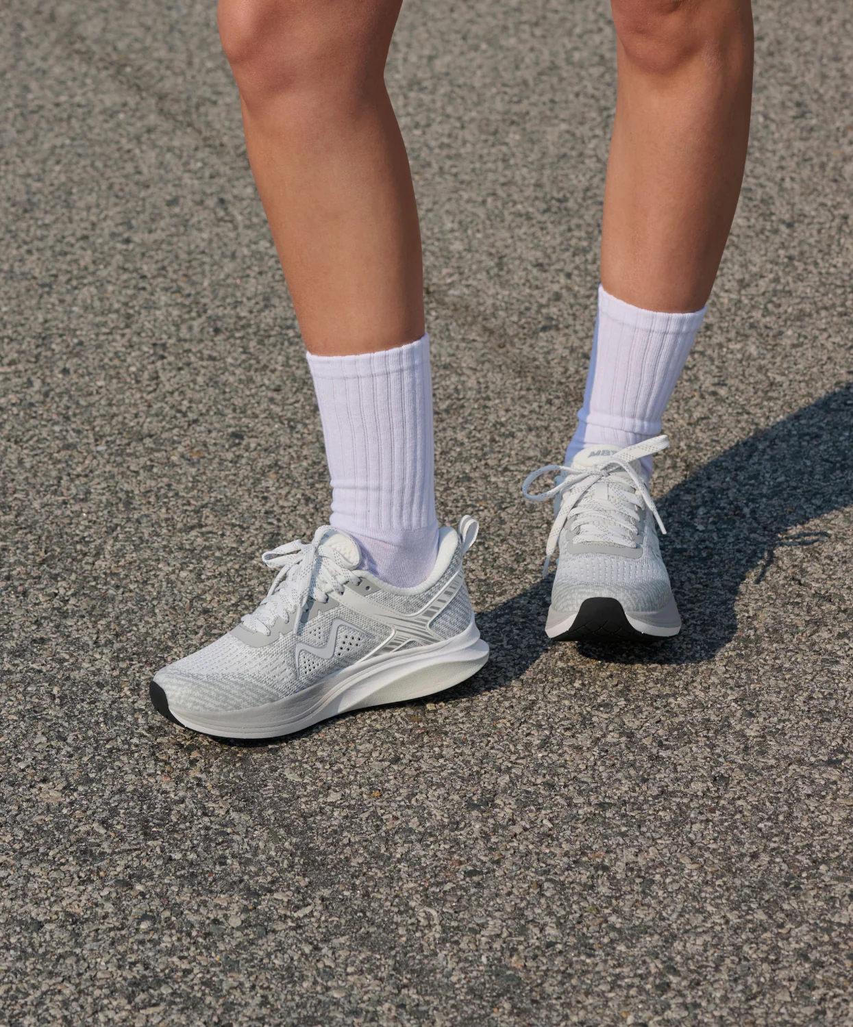 MBT Huracan 3 Lace Up White Womens Sneakers - Image 7