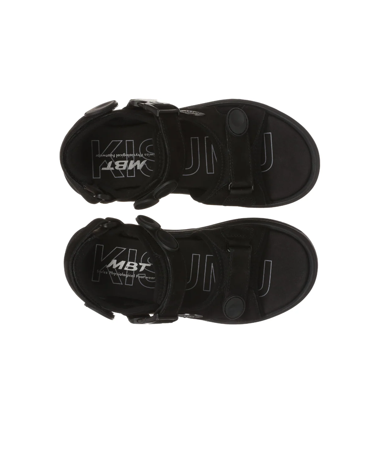 MBT Kisumu Classic Black Mens Sandals - Image 5