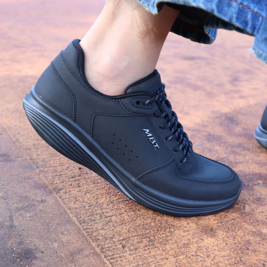 MBT M2900 Black Womens Sneakers - Image 3