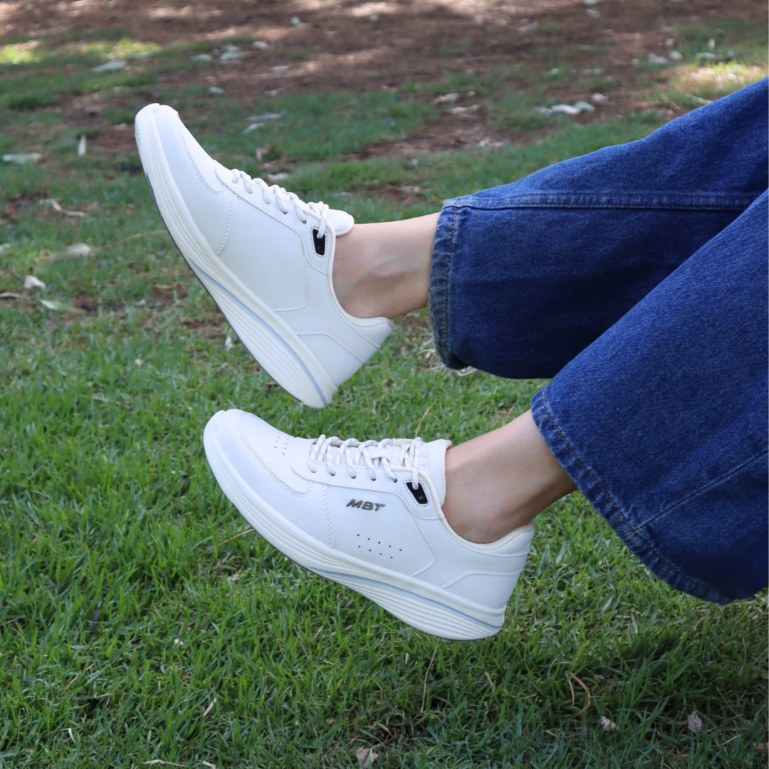 MBT M2900 Off White Womens Sneakers - Image 3
