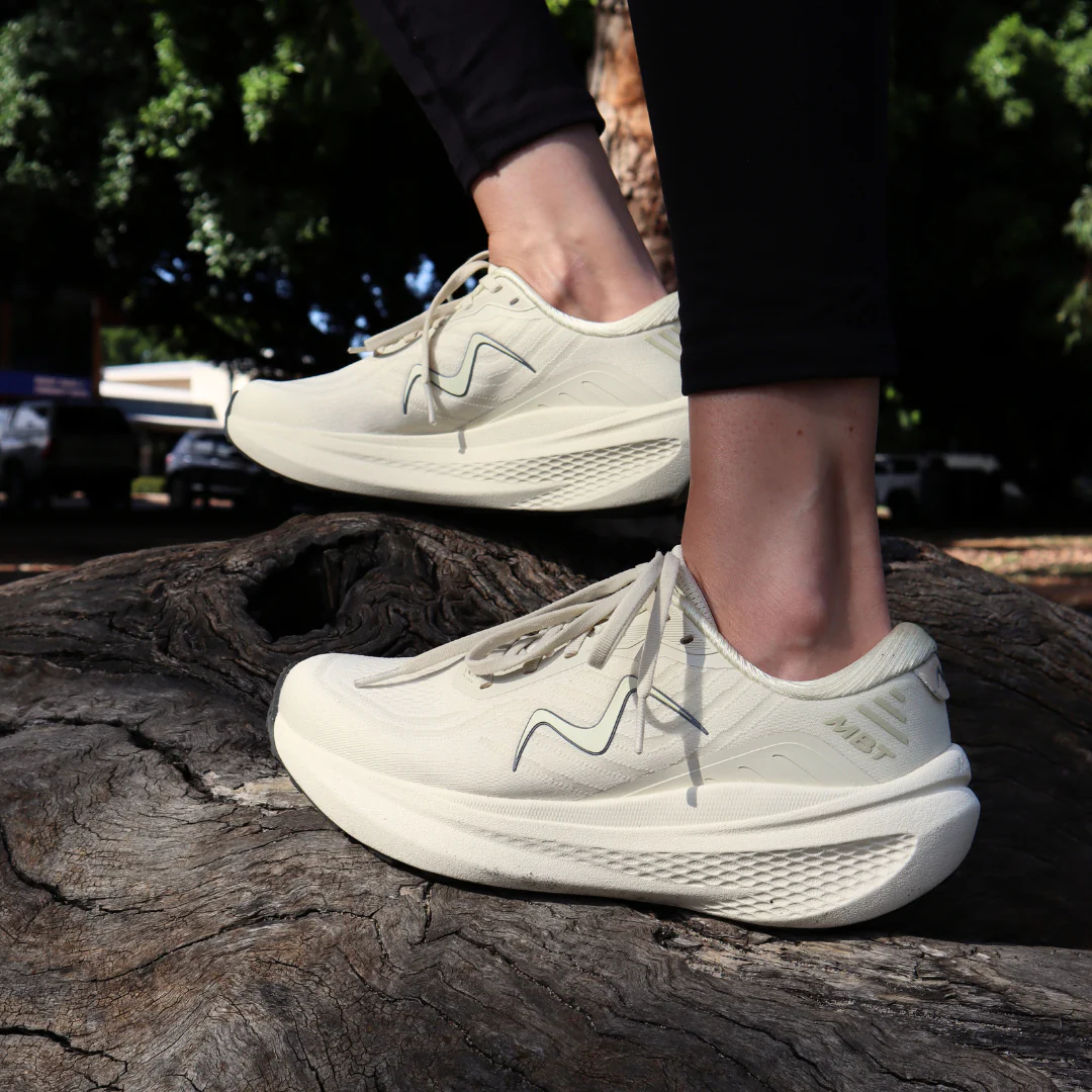 MBT MBT-1000 Beige Womens Sneakers - Image 2