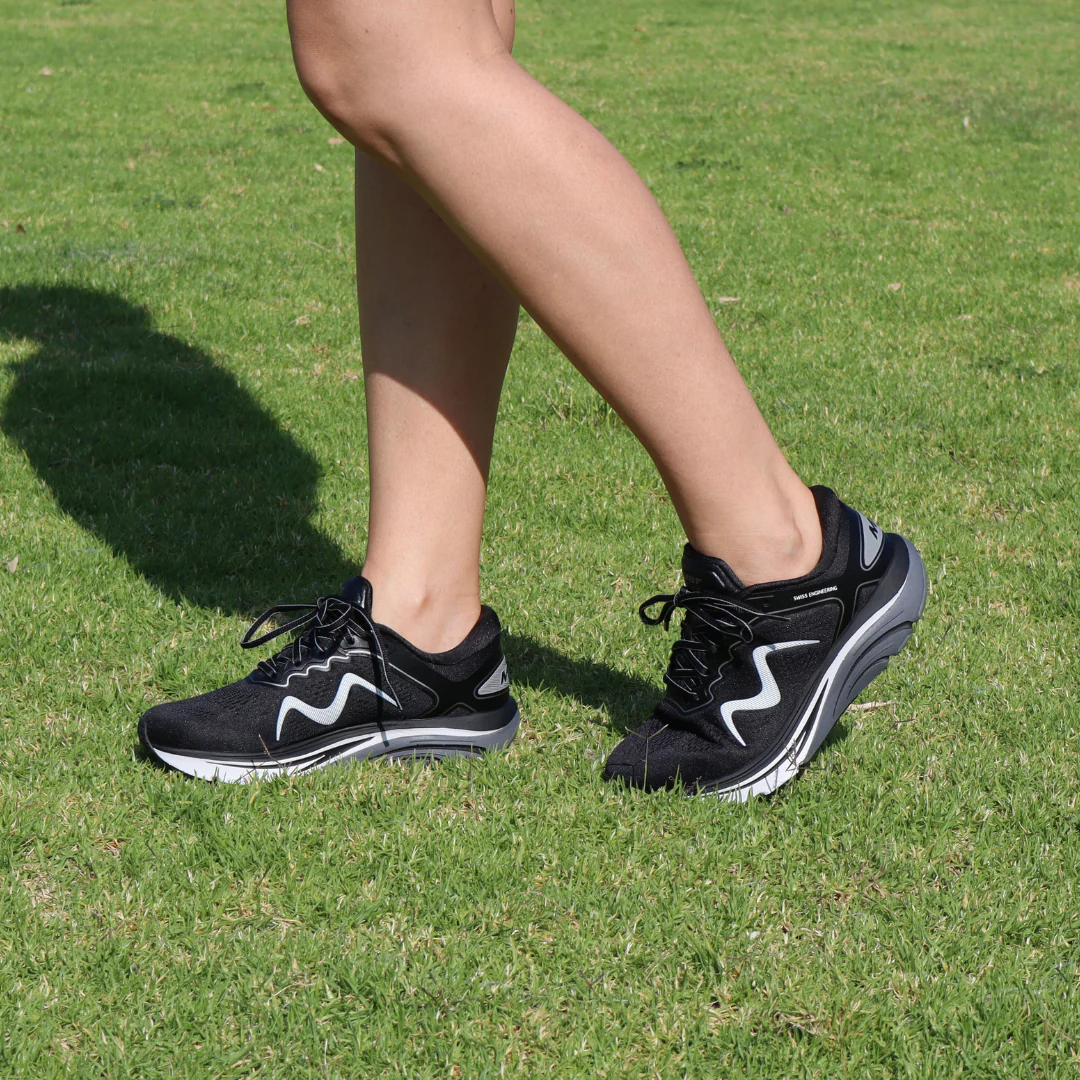 MBT MBT-2000 III Lace Up Black Womens Sneakers - Image 2