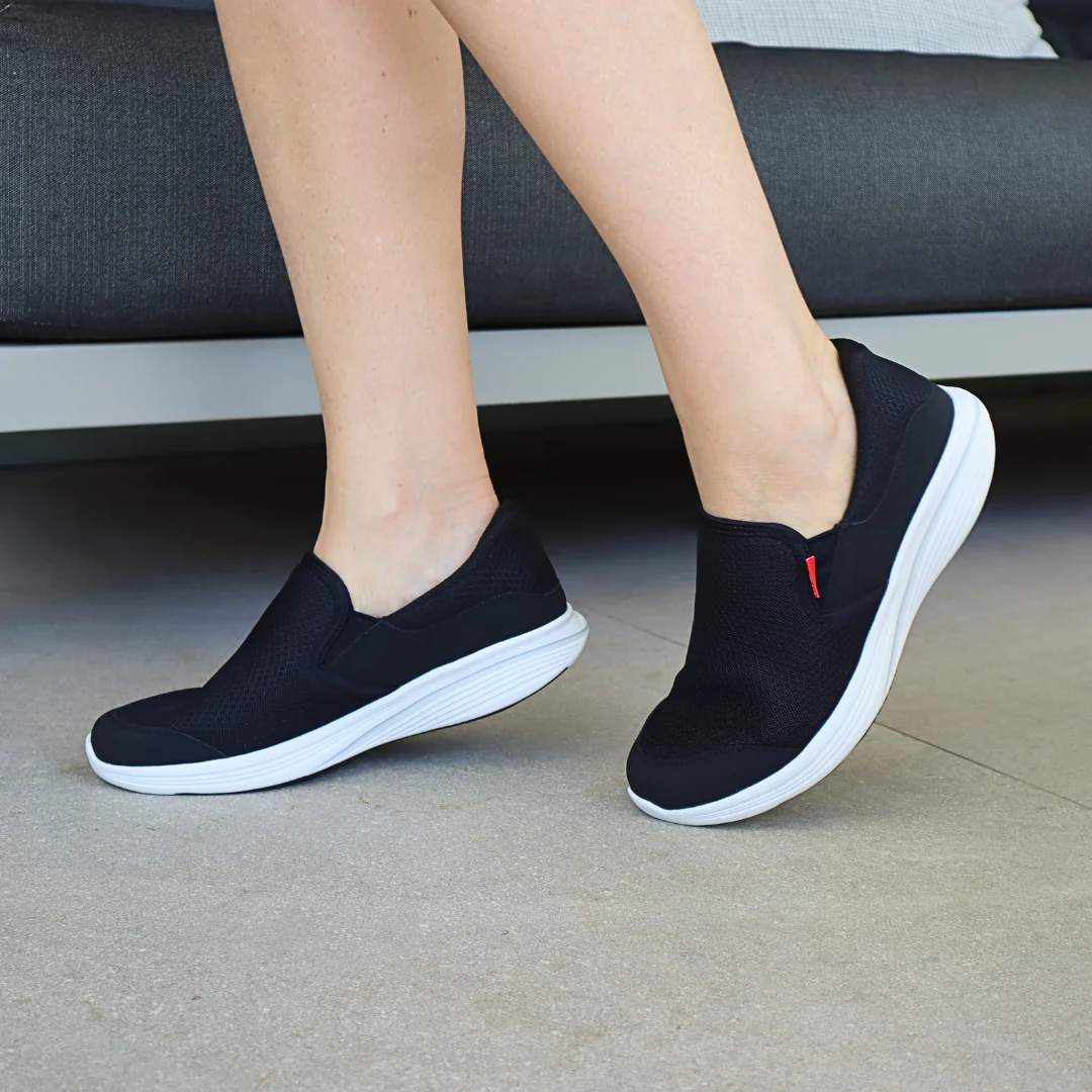 MBT SF Modena III Slip On Black Womens Sneakers - Image 2