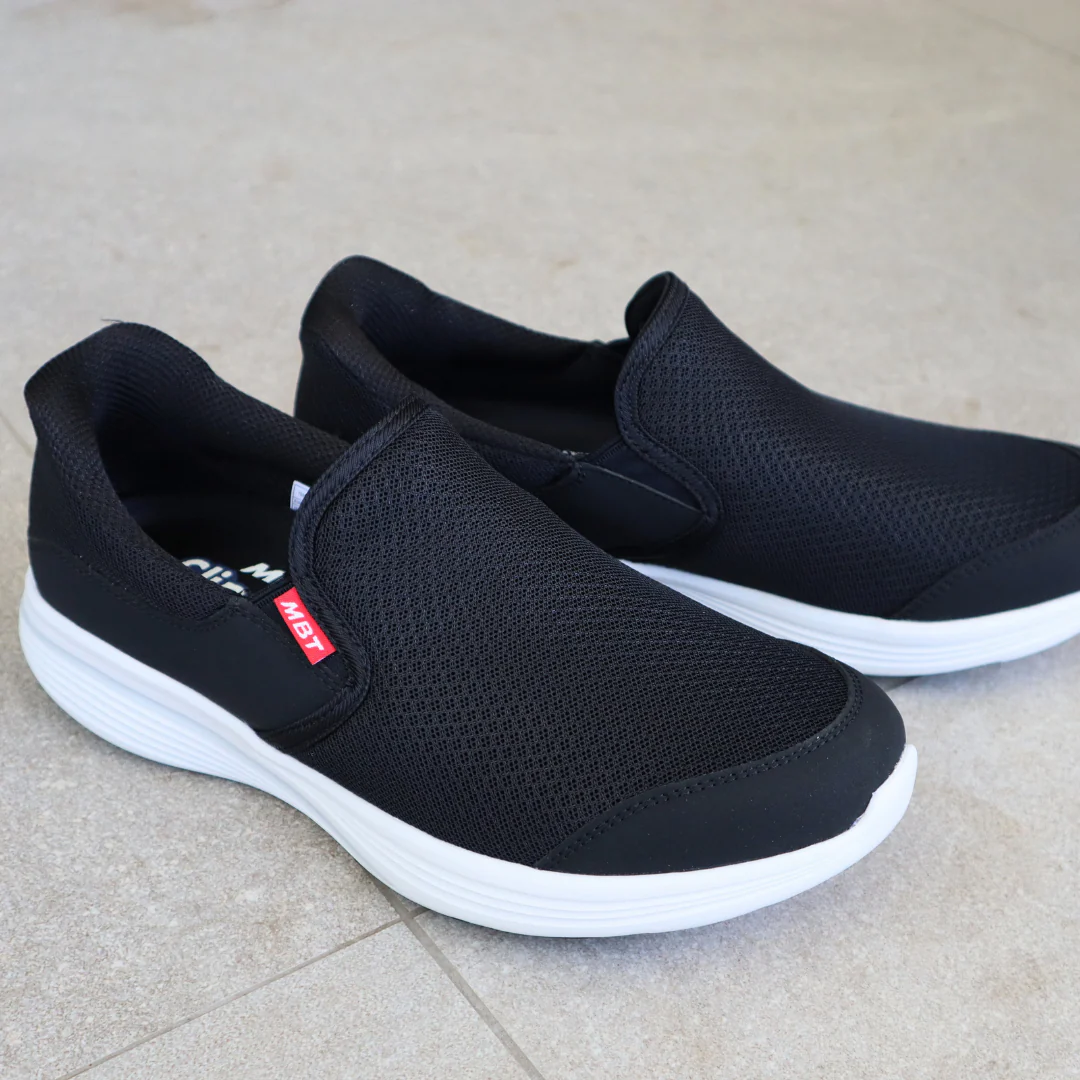 MBT SF Modena III Slip On Black Womens Sneakers - Image 3