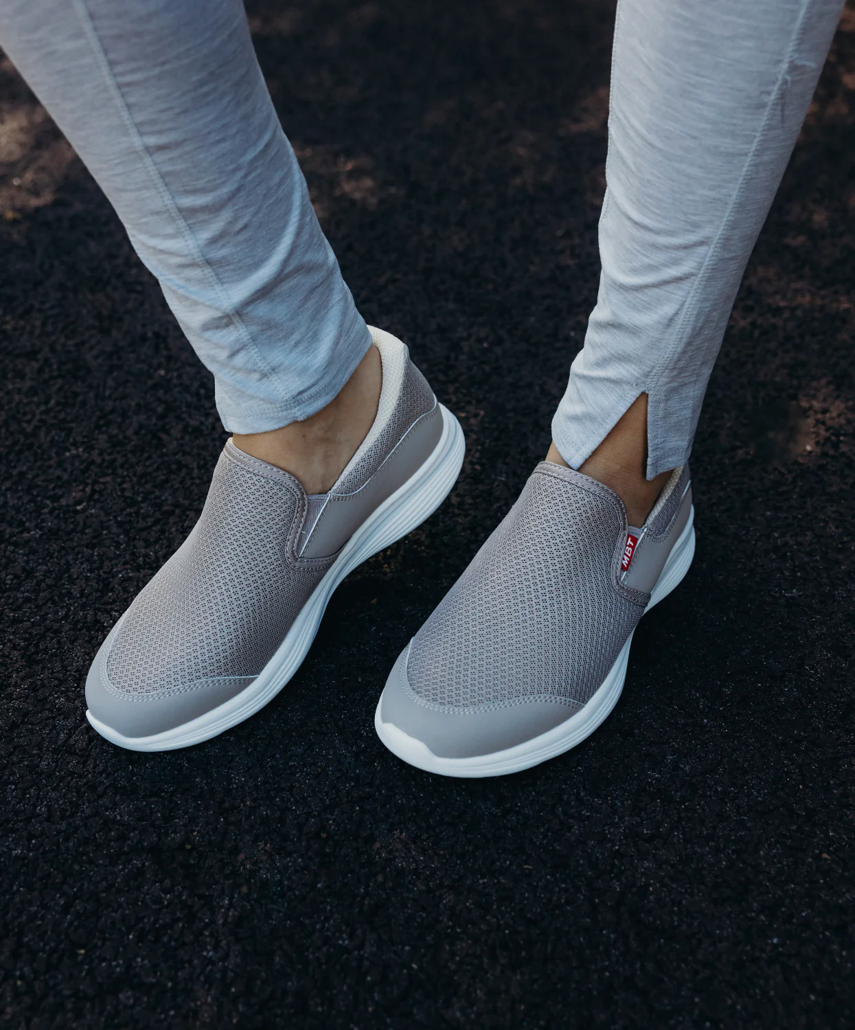 MBT SF Modena III Slip On Warm Taupe Womens Sneakers - Image 3