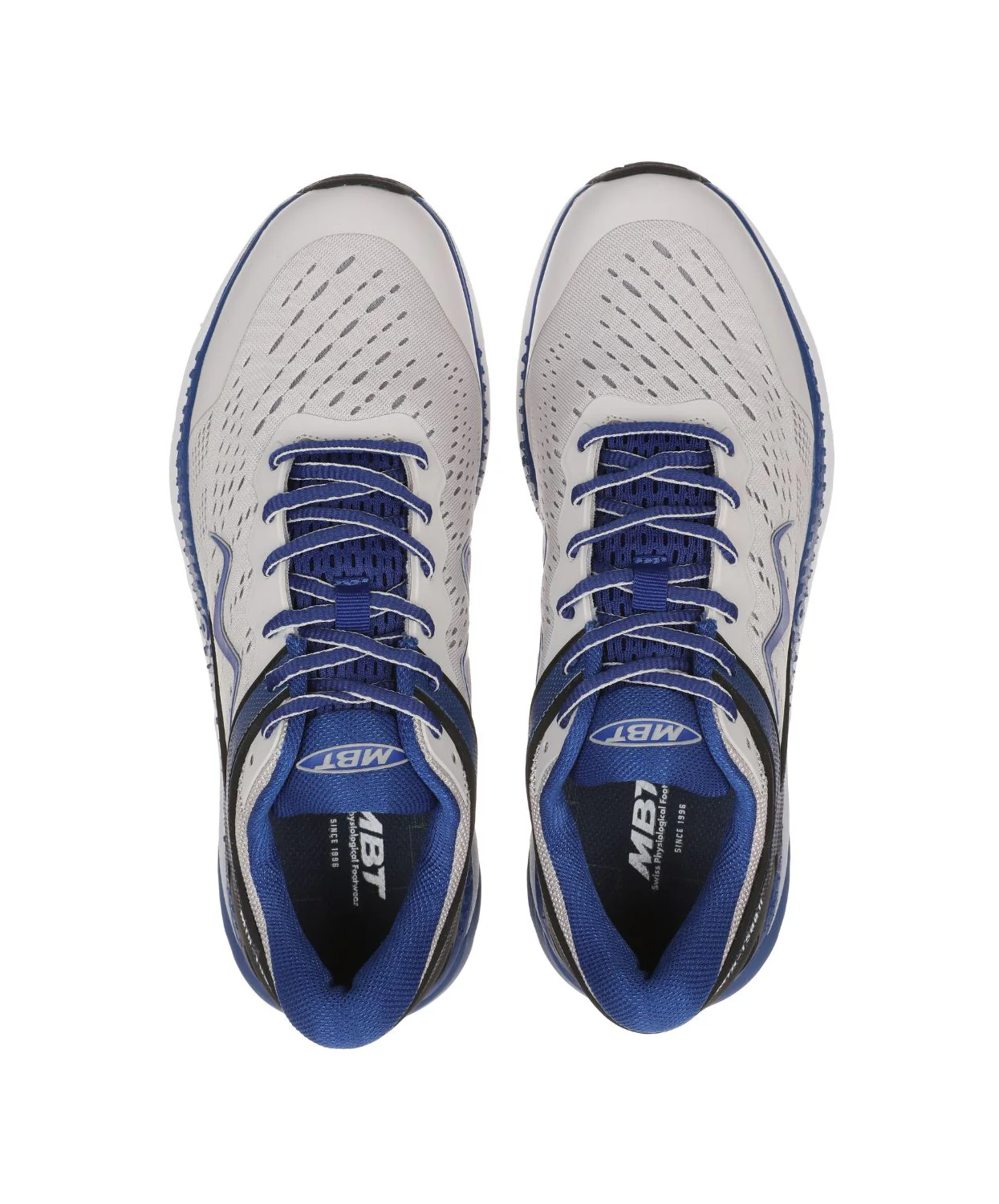 MBT MTR-1500 II Lace Up Grey/Blue Mens Sneakers - Image 4