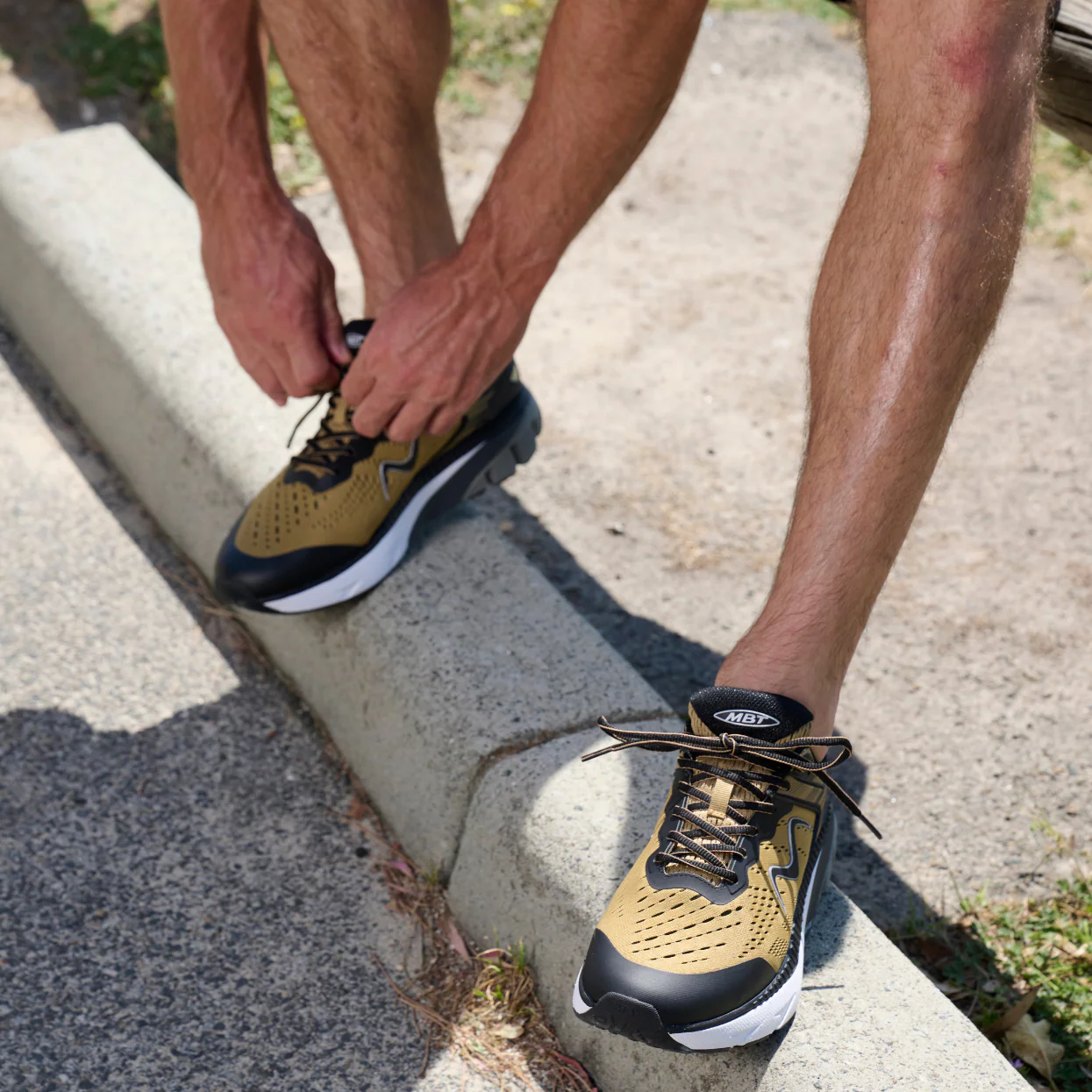 MBT MTR-1500 II Lace Up Prairie Sand Mens Sneakers - Image 6