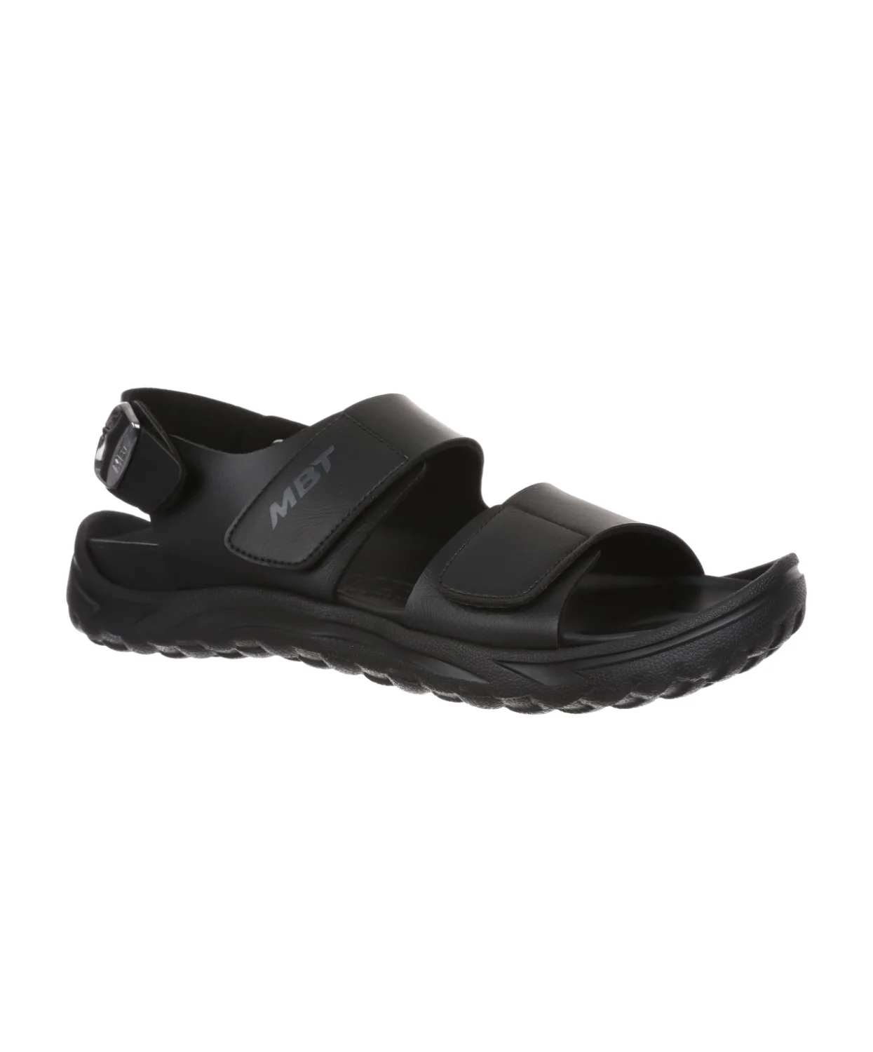 MBT Nagano Black/Black Mens Recovery Sandals - Image 4