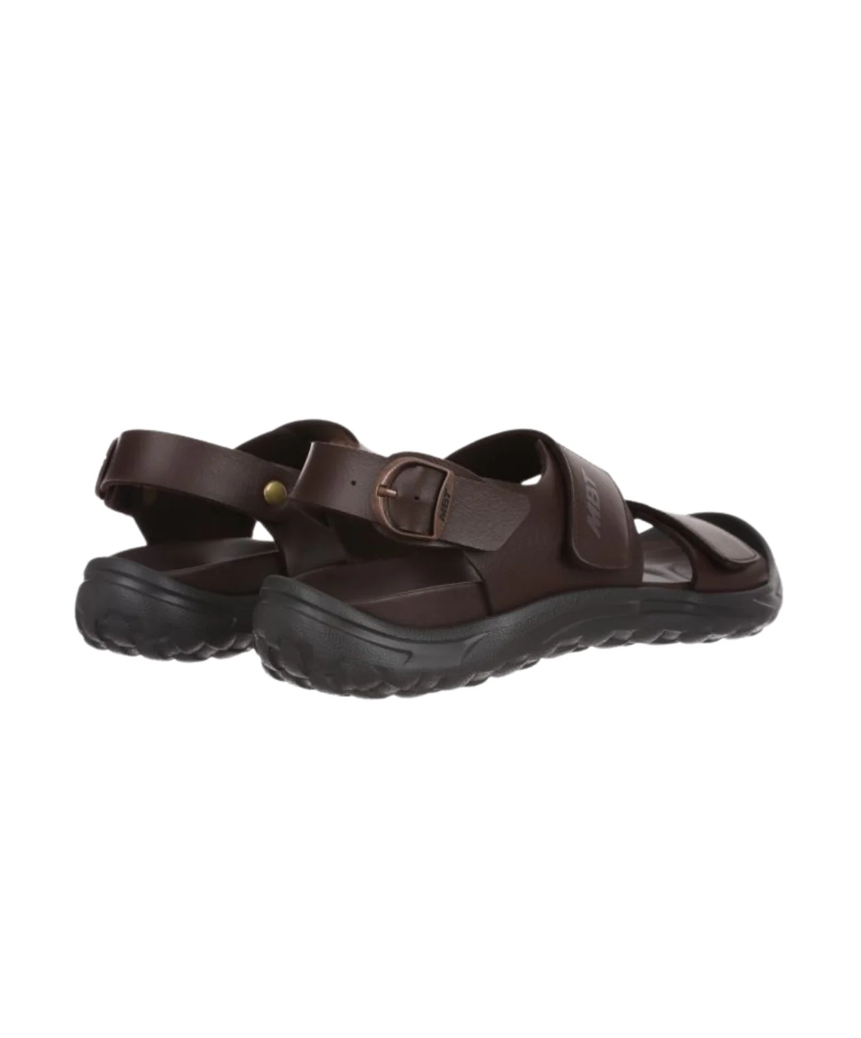 MBT Nagano Dark Brown Mens Recovery Sandals - Image 4