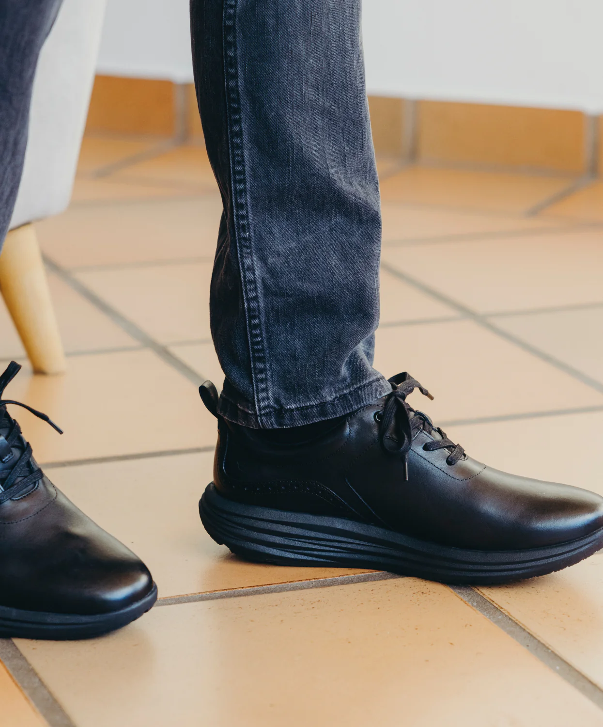 MBT Onta Black Mens Shoes - Image 3