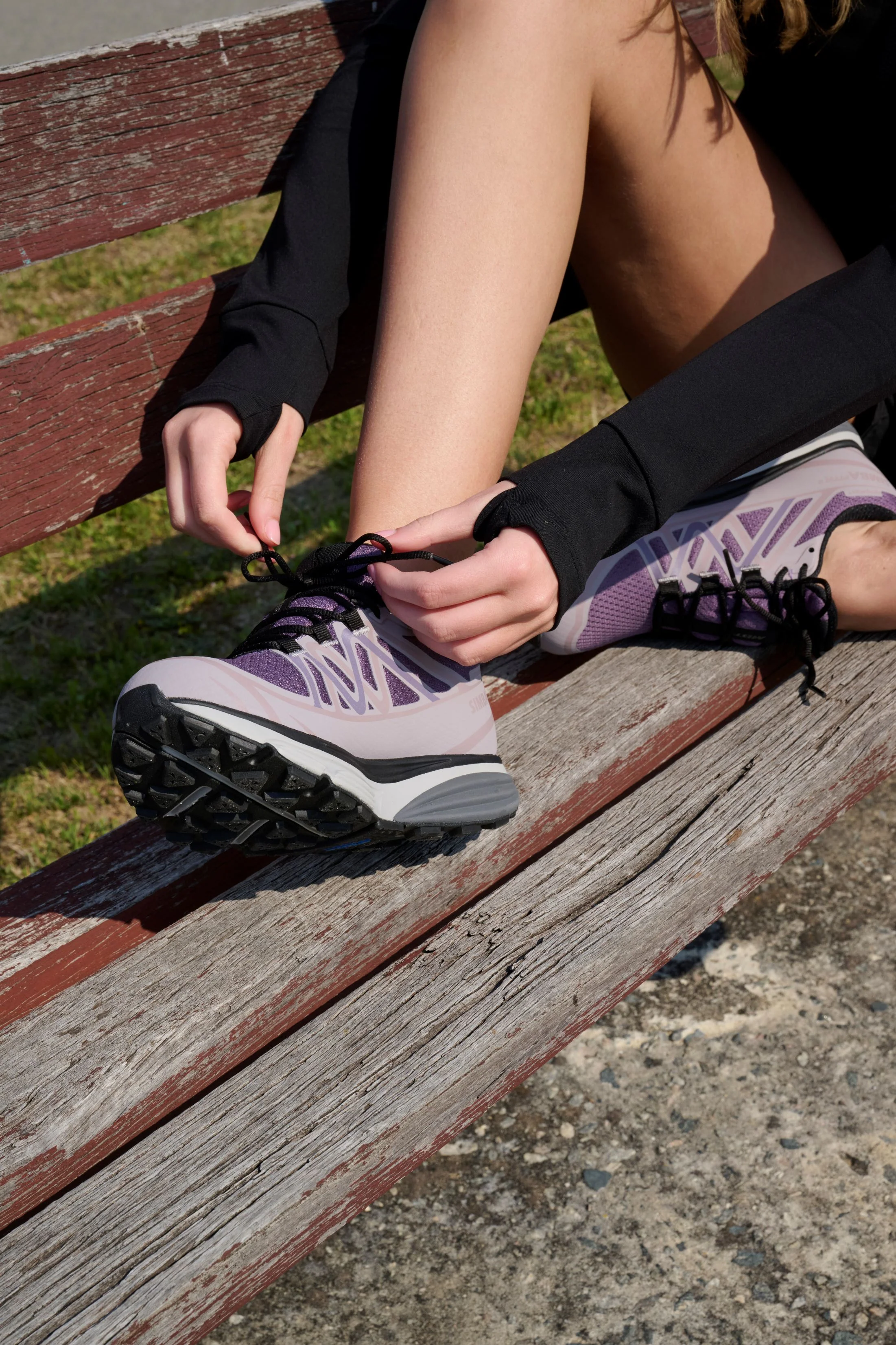 MBT Simba ATR 2 SYM Plum Womens Sneakers - Image 3