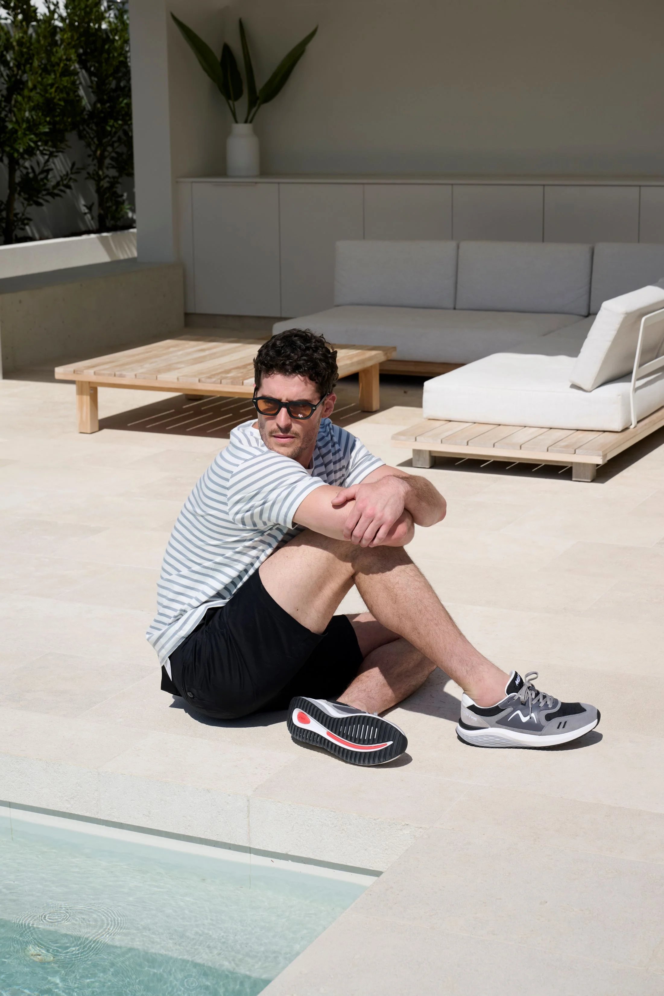 MBT Soho 1996 Black/Grey Sensor Mens Sneakers - Image 2