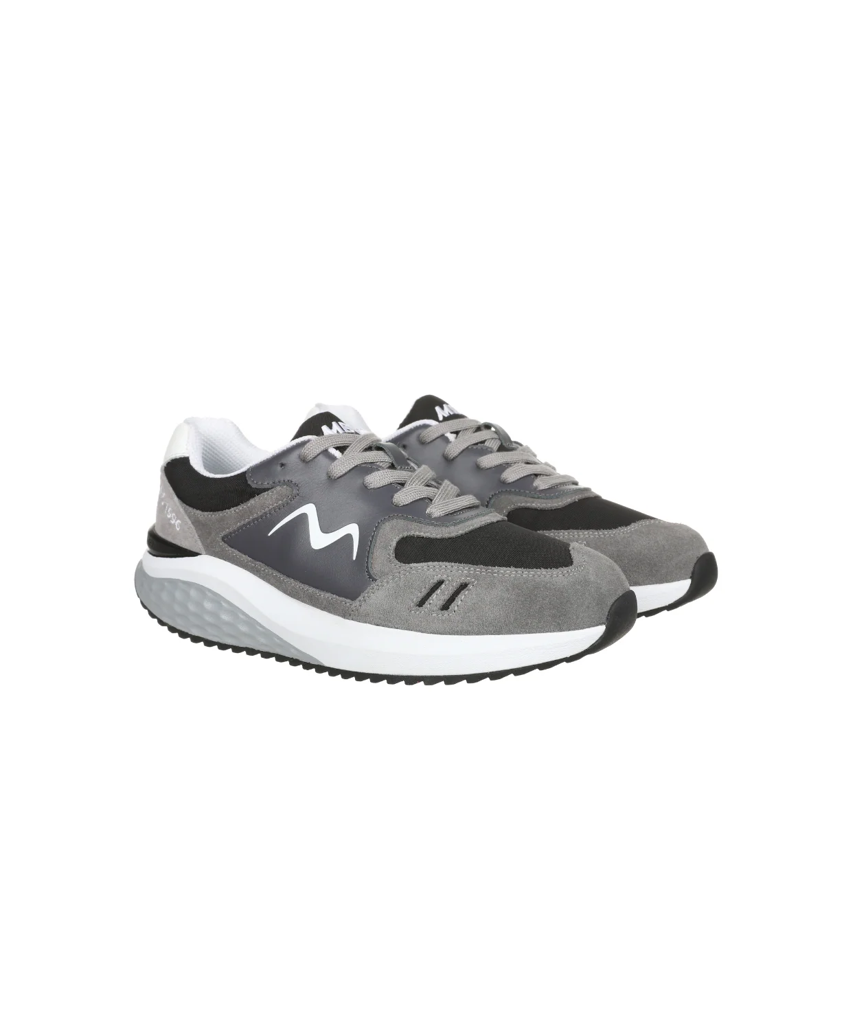 MBT Soho 1996 Black/Grey Sensor Mens Sneakers - Image 4