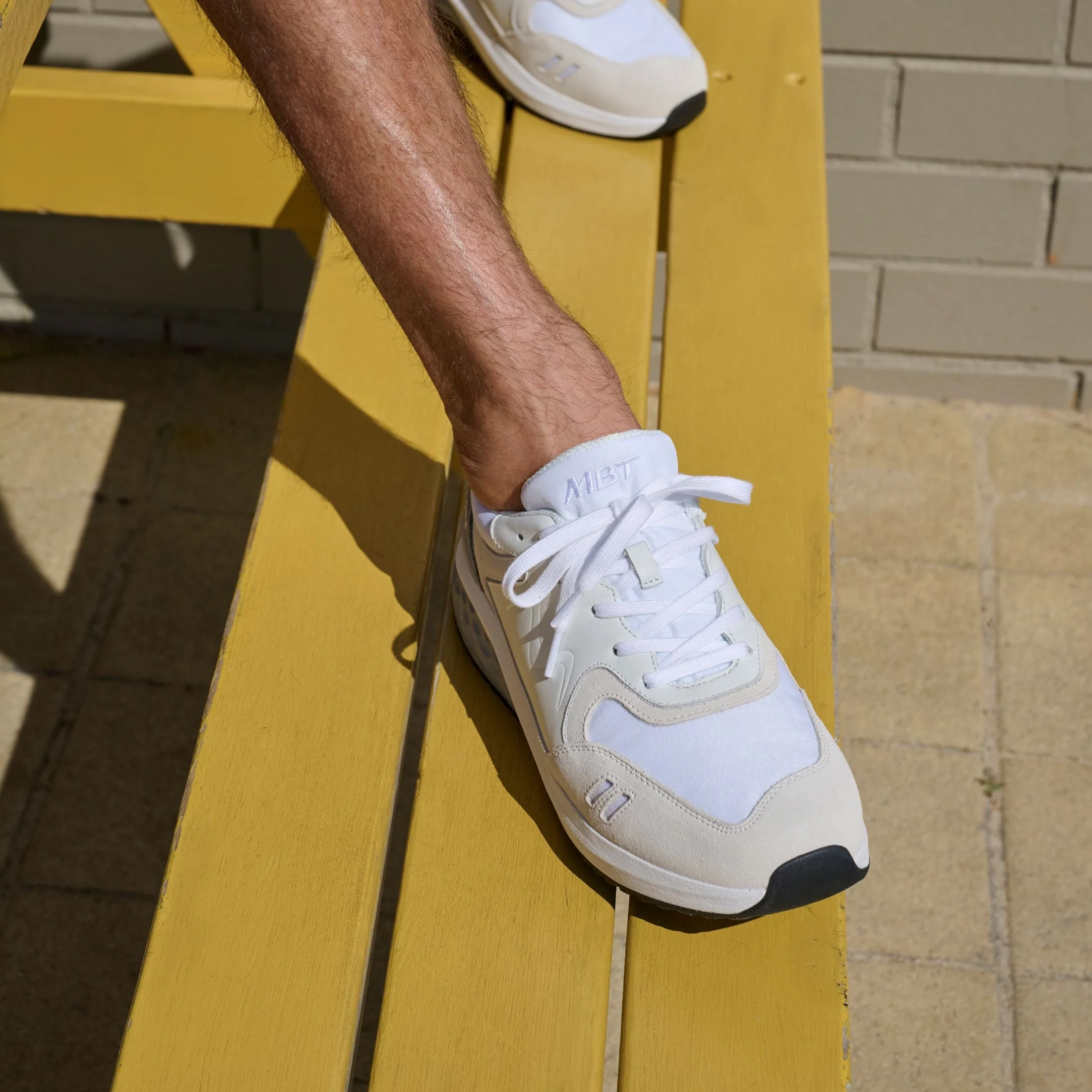 MBT Soho 1996 White Mens Sneakers - Image 2